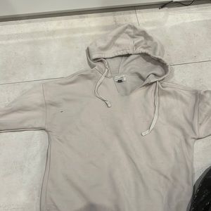 Beige hoodie